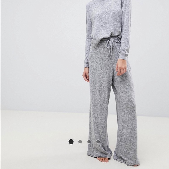 Wide leg soft lounge pants Clearance